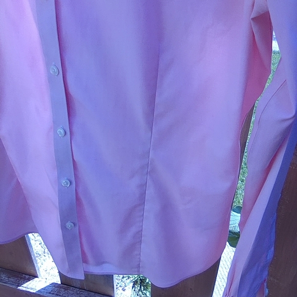 BROOKS BROTHERS, long sleeve pink button down shirt. - Picture 3 of 8